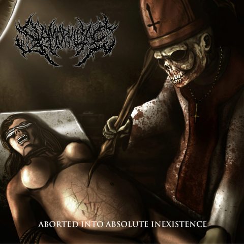 Slamophiliac - Aborted Into Absolute Inexistence Reissue w/ Bonus Tracks Aborted Into Absolute Inexistence cover
