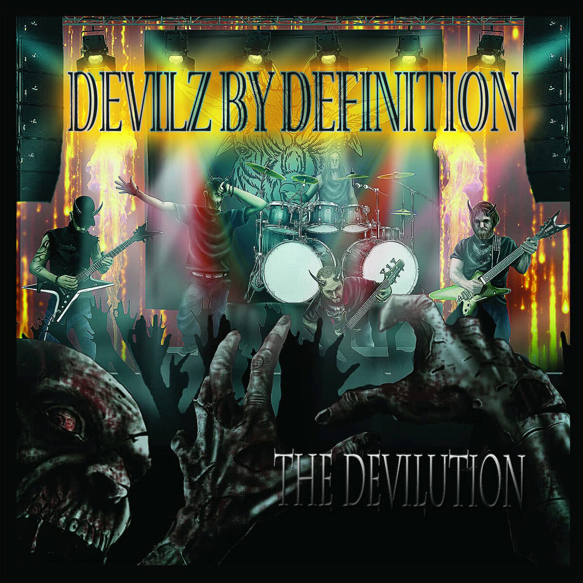 Devilz By Definition - The Devilution Album art for The Devilution