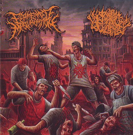 Fermented Masturbation / Pit of Toxic Slime - Misanthropic Urban Disease Fermented Masturbation / Pit of Toxic Slime - Misanthropic Urban Disease