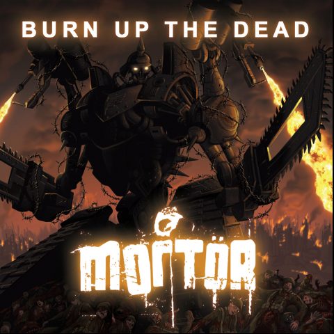 Mortör - Burn Up The Dead Album art for Burn Up The Dead