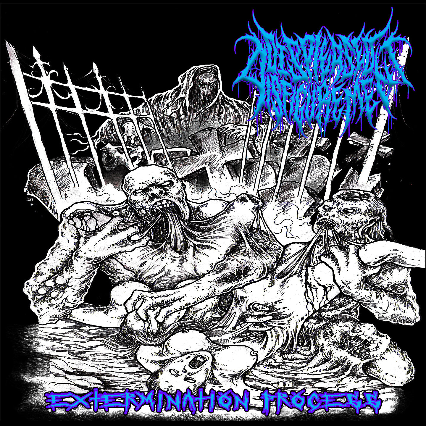 Displeased Disfigurement - Extermination Process Album art for Extermination Process