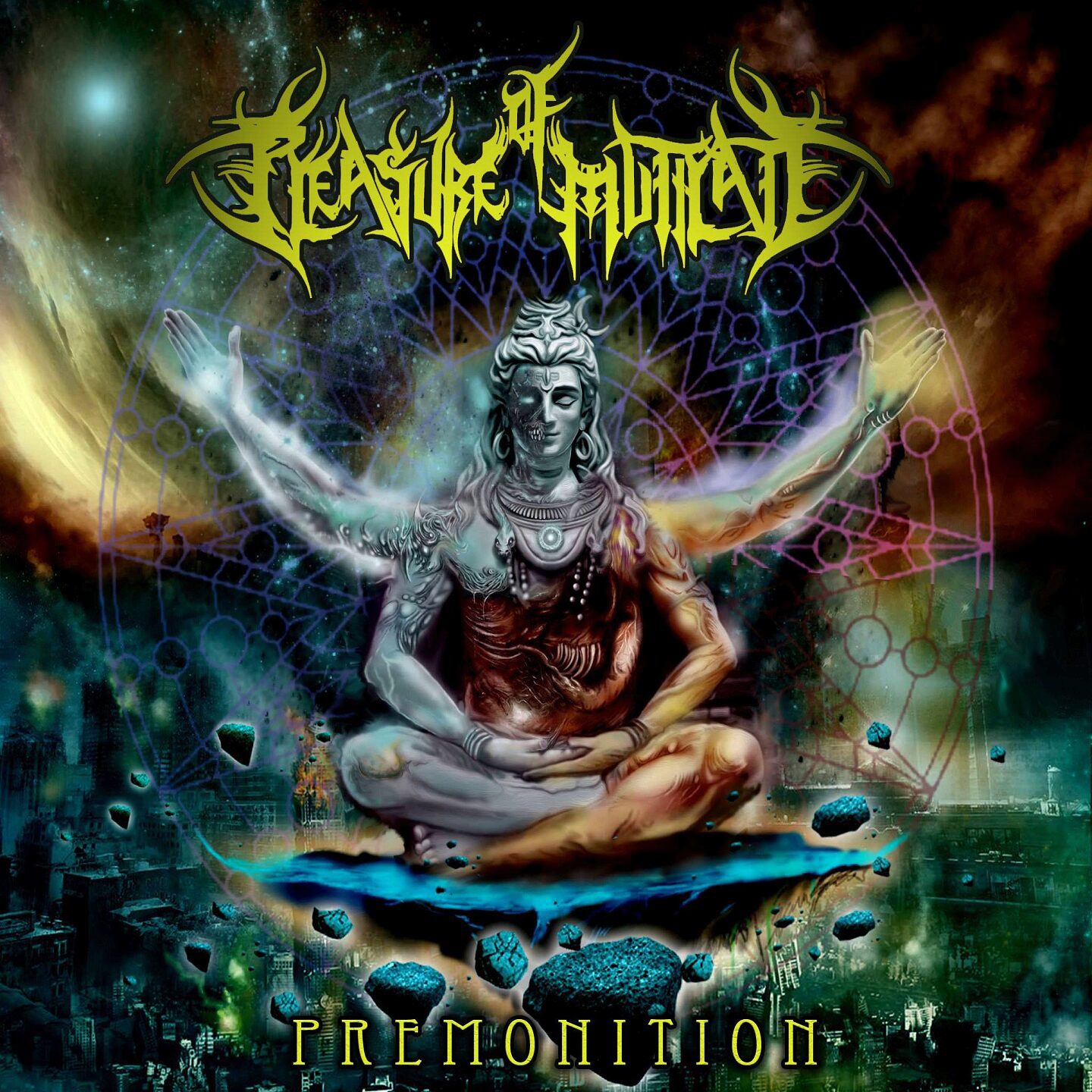 Pleasure of Mutilate - Premonition Cover art for Premonition