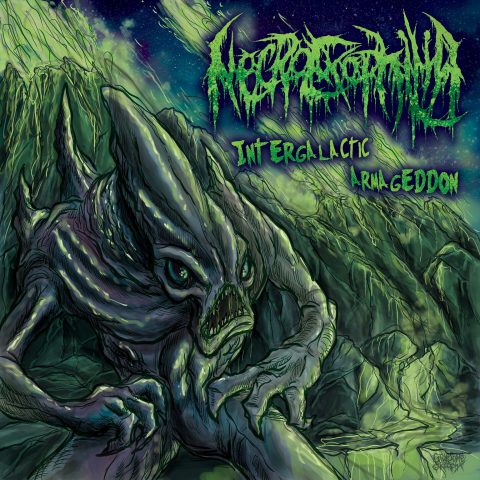 Necroexophilia - Intergalactic Armageddon Cover art for Intergalactic Armageddon