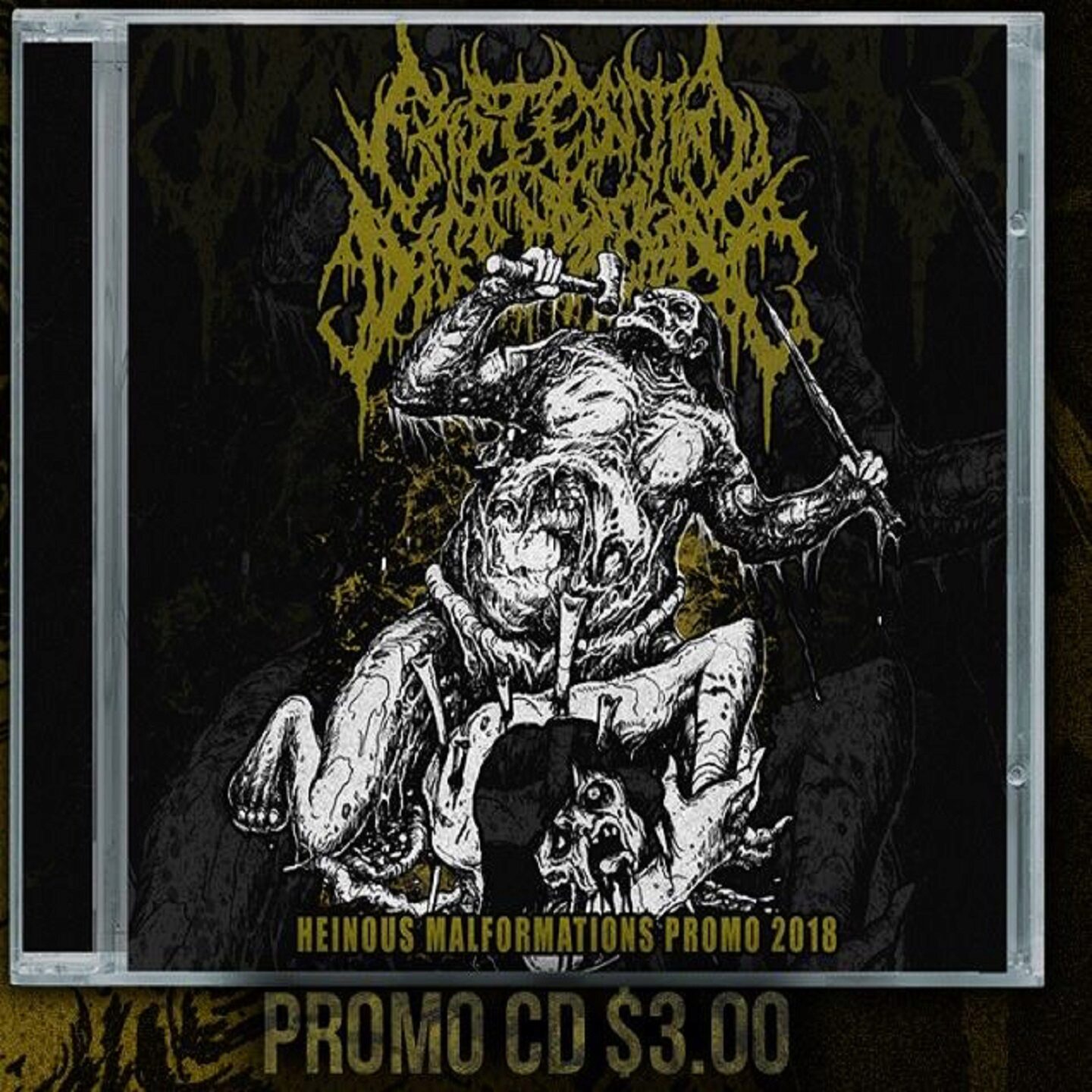 Existential Dissipation - Heinous Malformations Promo 2018 (Limited Demo CDR) Existential Dissipation - Heinous Malformations Promo 2018 (Limited Demo CDR)