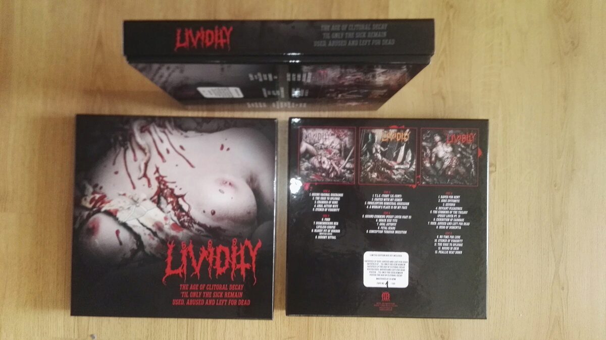 LIVIDITY - BOX SET - 3 LP BOX (Limited Edition) LIVIDITY - BOX SET - 3 LP BOX (Limited Edition)