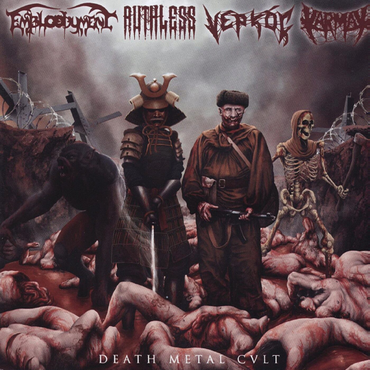 Death Metal Cult – Embloodyment / Ruthless / Vepkoc / Karmak Death Metal Cult – Embloodyment / Ruthless / Vepkoc / Karmak