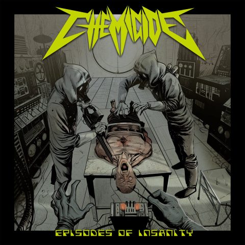 Chemicide - Episodes of Insanity (Yellow Cassette) Cover art for Episodes of Insanity