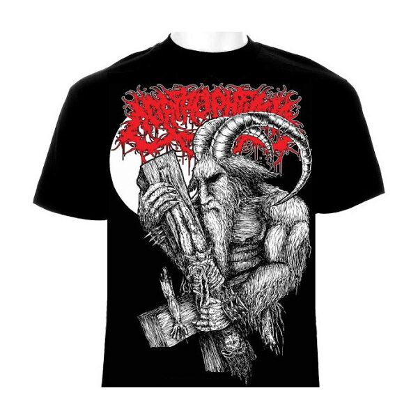Corprophemia red logo shirt mockup