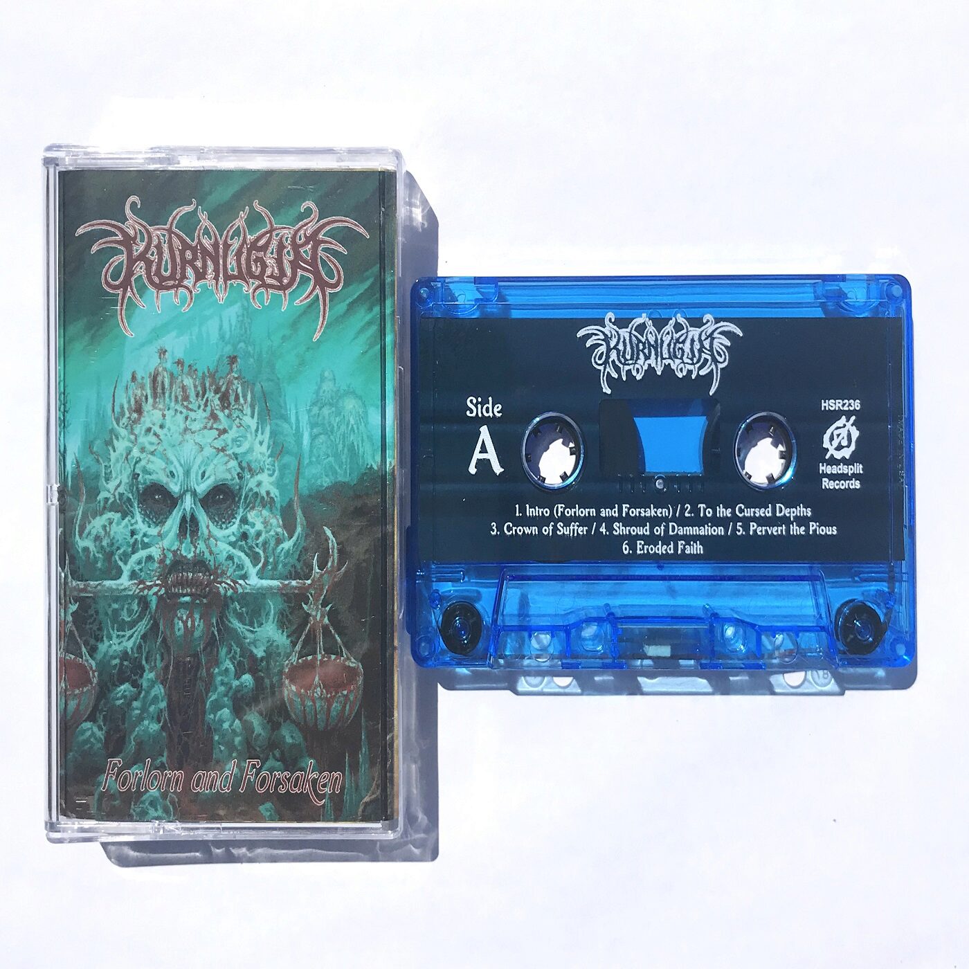 Kurnugia - Forlorn and Forsaken (Cassette) Kurnugia - Forlorn and Forsaken (Cassette)