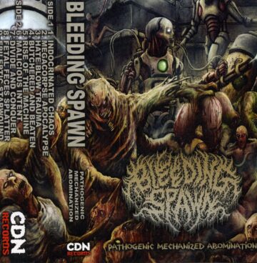 Tape artwork for Pathogenic Mechanized Abomination
