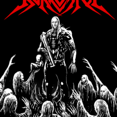 Cover art for Kaustic Hordes cassette
