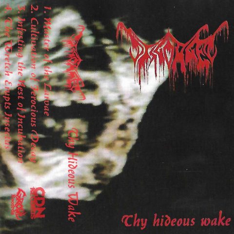 Disgorged - Thy Hideous Wake (Cassette) Cover art for Thy Hideous Wake cassette