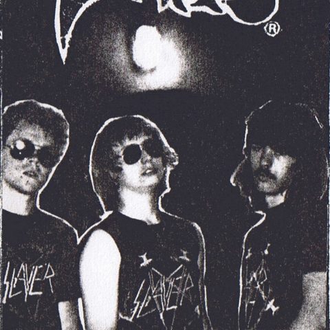 Thanatos - Demo 1985 (Cassette) Front cover for Thanatos' 1985 Demo cassette