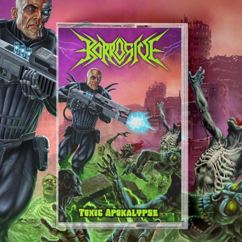 Toxic Apokalypse cassette mockup