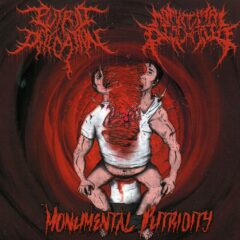 Putrid Defecation / Monumental Discharge -  Monumental Putridity - Split CD (Cardboard Sleeve)