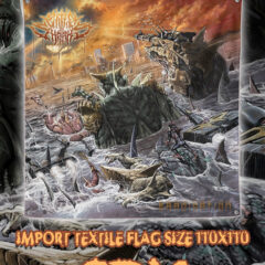 Graphic for Eradication textile flag