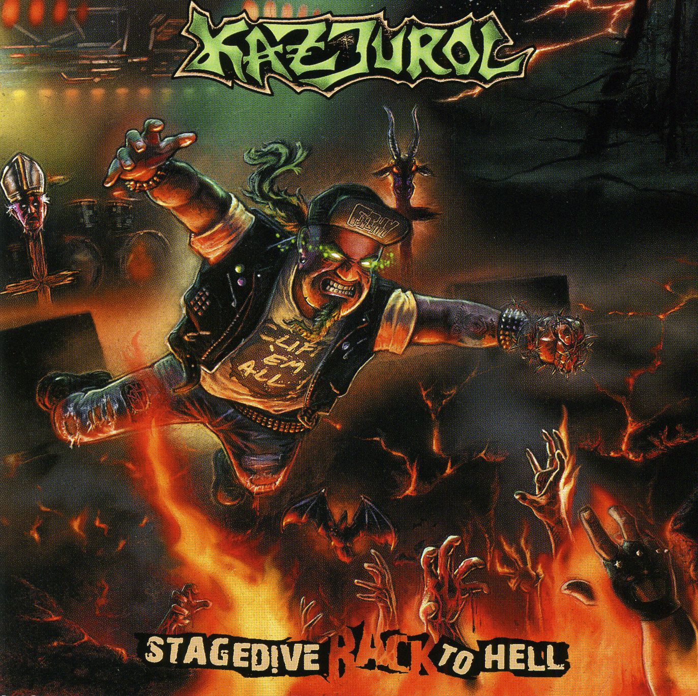 Kazjurol - Stagedive Back To Hell (2 CD Set) Kazjurol - Stagedive Back To Hell (2 CD Set)