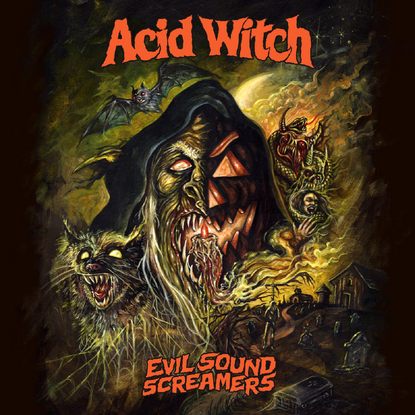 Acid Witch - Evil Sound Screamers (Digi Pak) Acid Witch - Evil Sound Screamers (Digi Pak)