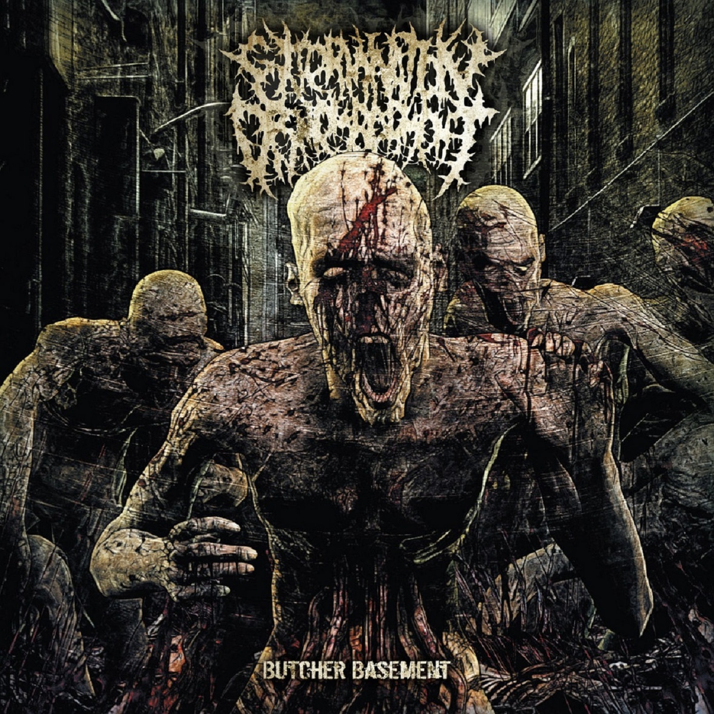 Flesh Mangled - Agonizing Paranoia Extermination Dismemberment - Butcher Basement (LP - Black)