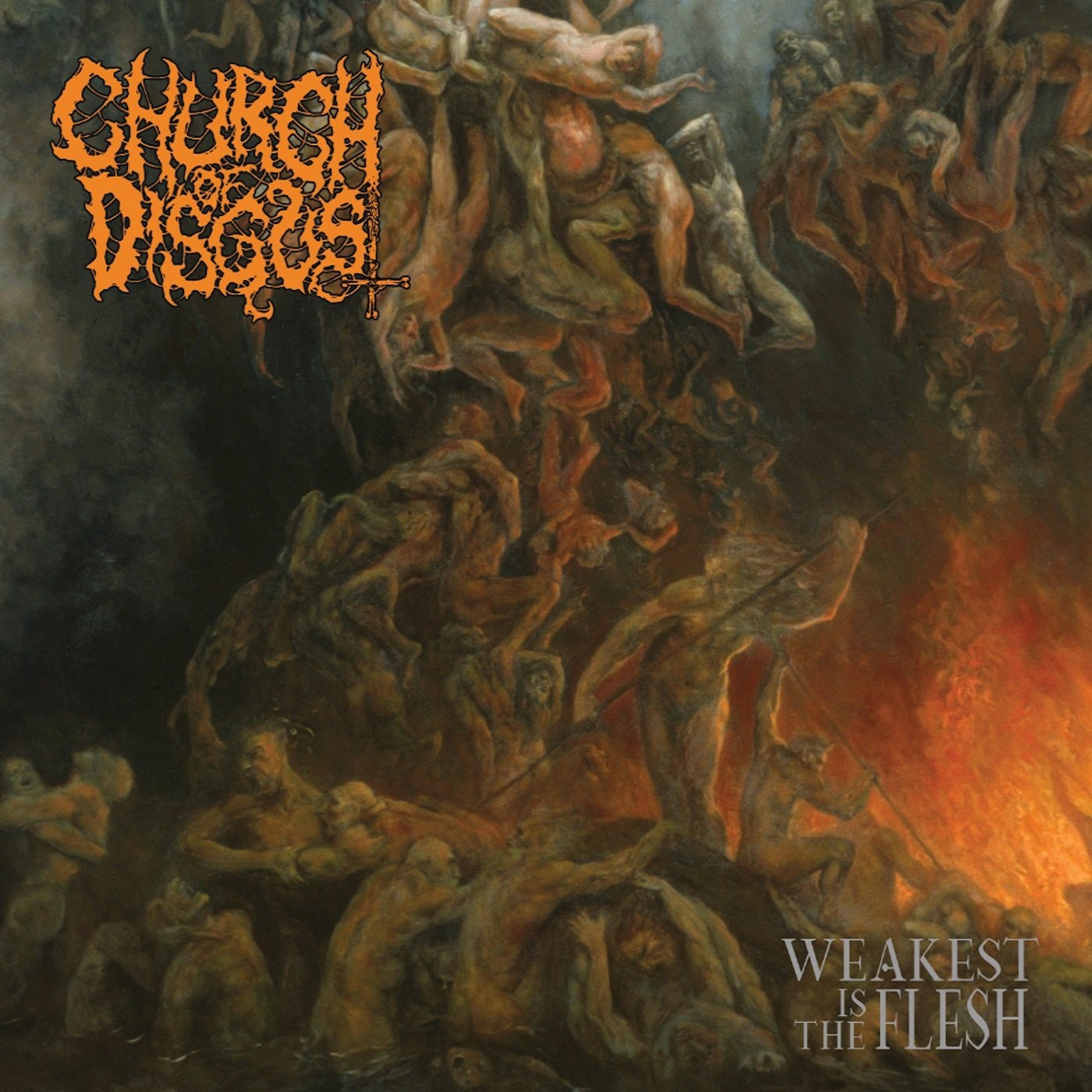 Church of Disgust - Weakest is the Flesh (Black LP) Church of Disgust - Weakest is the Flesh (Black LP)