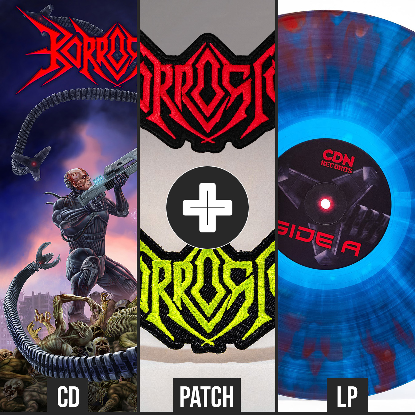 Korrosive - Katastrophic Bundle Collage of items in the bundle