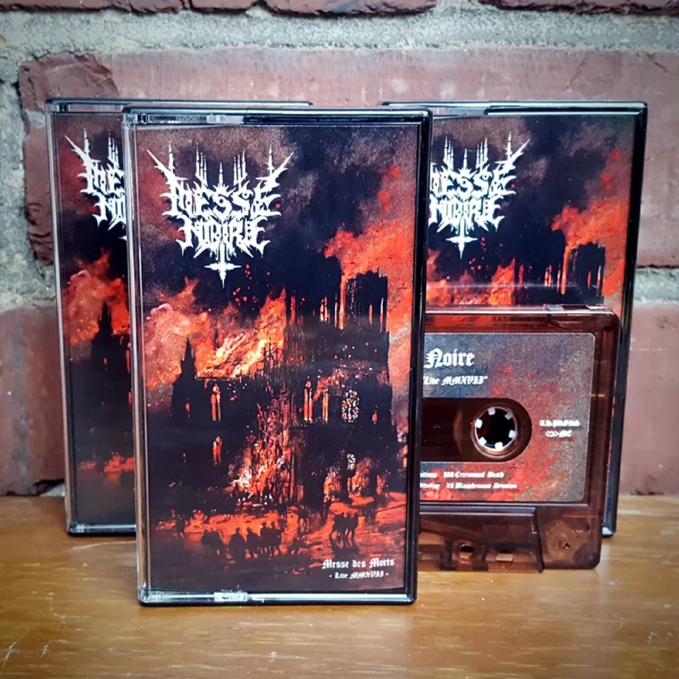 Messe Noire - Messe des Morts "Live MMXVII" (Cassette) Messe Noire - Messe des Morts "Live MMXVII" (Cassette)