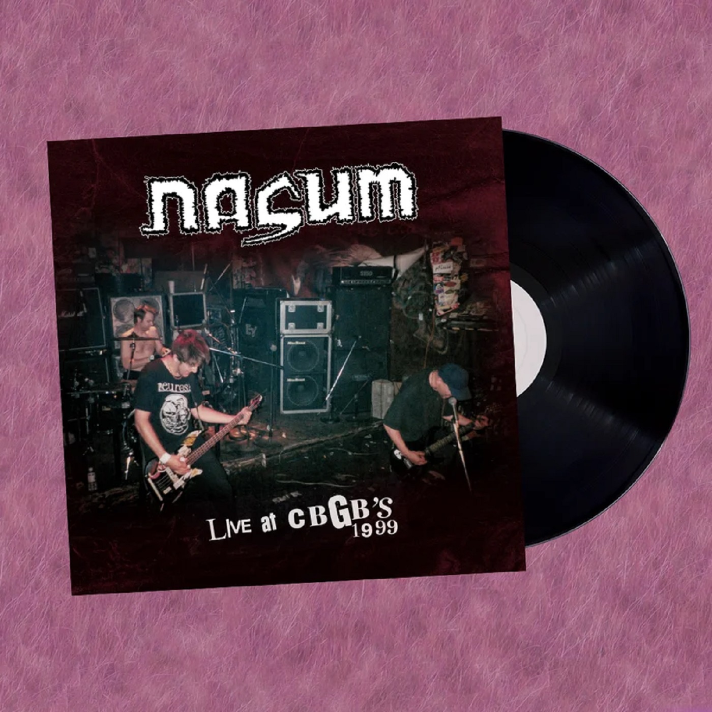 Nasum - Live at CBGB's 1999 (Black LP) Nasum - Live at CBGB's 1999 (Black LP)