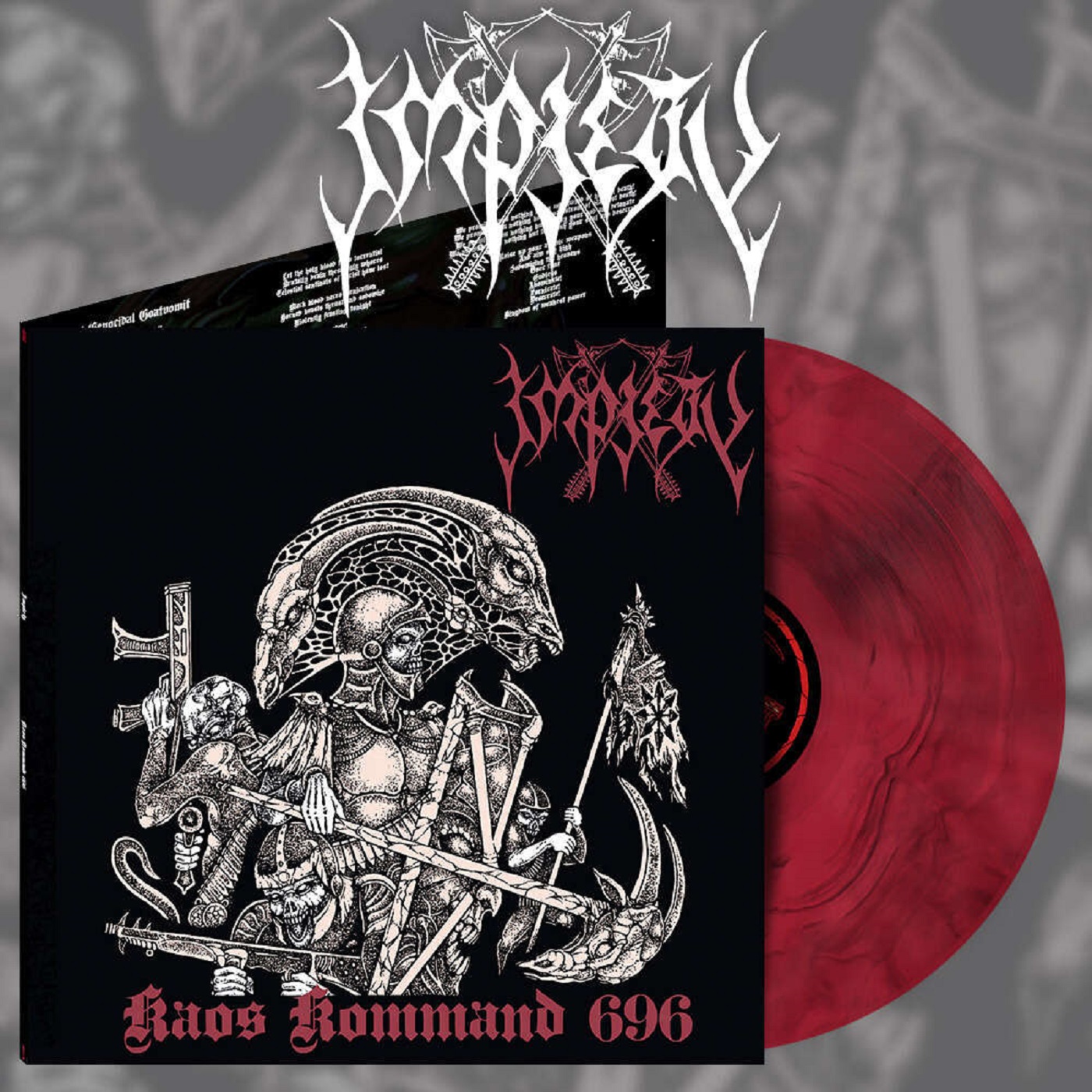 Impiety - Kaos Kommand 696 (LP) Impiety - Kaos Kommand 696 (LP)