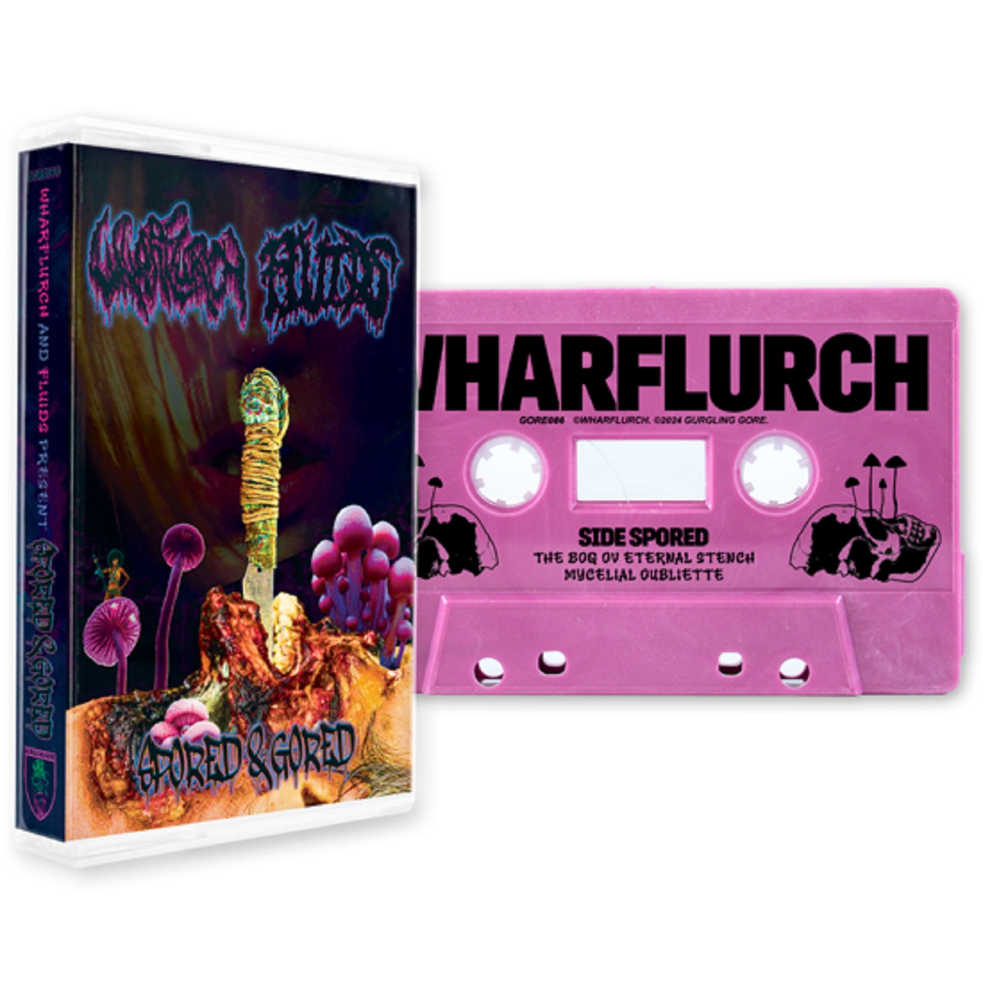 Wharflurch / Fluids - Spored & Gored (Cassette) Wharflurch / Fluids - Spored & Gored (Cassette)