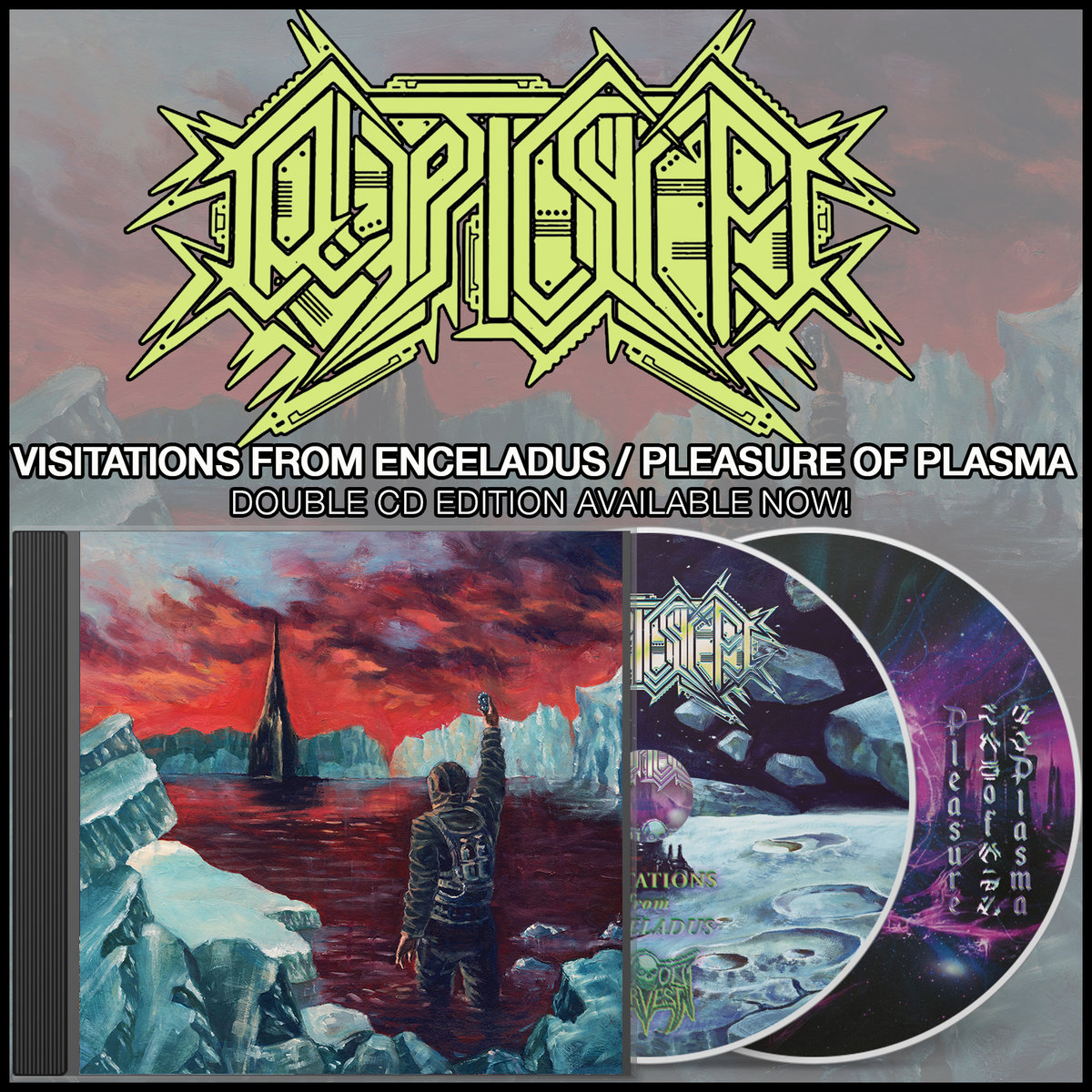 Cryptic Shift - Visitations From Enceladus / Pleasure of Plasma (2 CD Set) Cryptic Shift - Visitations From Enceladus / Pleasure of Plasma (2 CD Set)
