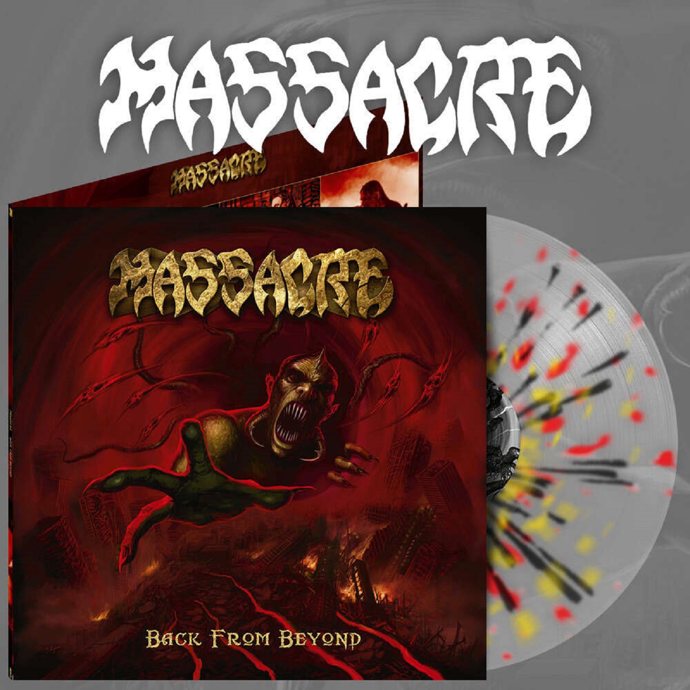 Massacre - Back From Beyond (LP - Splatter) Massacre - Back From Beyond (LP - Splatter)