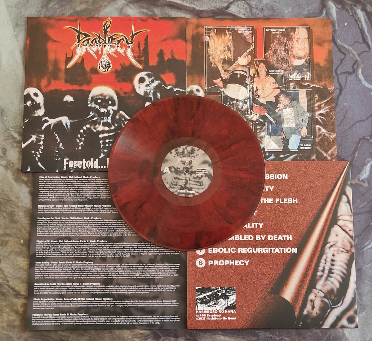 Prophecy - Foretold...Foreseen (LP - Red Marble) Prophecy - Foretold...Foreseen (LP - Red Marble)