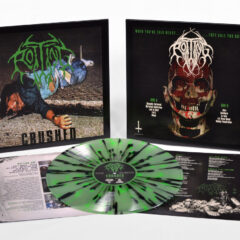Rotting - Crushed (LP - Coke Bottle Green w/ Black & Neon Splatter) Rotting - Crushed (LP - Coke Bottle Green w/ Black & Neon Splatter)