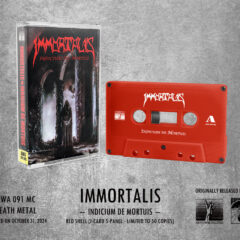 Immortalis - Indicium De Mortuis (Cassette) Red tape