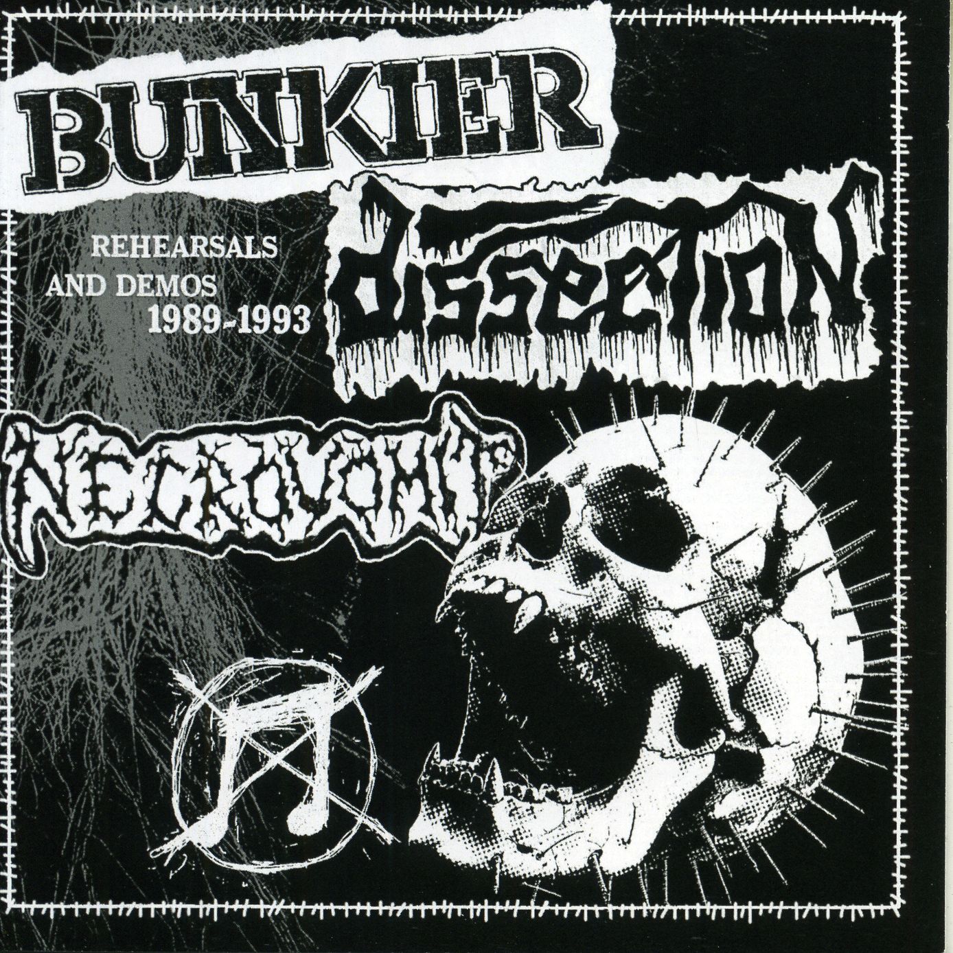 Bunkier / Dissection / Necrovomit - 3-Way Split CD Bunkier / Dissection / Necrovomit - 3-Way Split CD