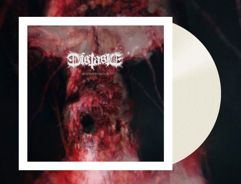 Distaste - Agoniepositur (LP - Cream White) Distaste - Agoniepositur (LP - Cream White)