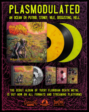 Cover for Plasmodulated - An Ocean ov Putrid, Stinky, Vile, Disgusting Hell (LP)
