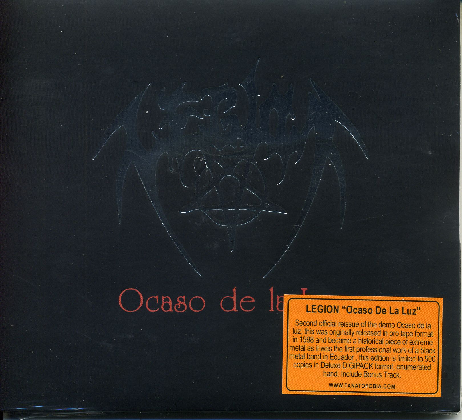 Legion - Ocaso De La Luz (Digi Pak) Legion - Ocaso De La Luz (Digi Pak)