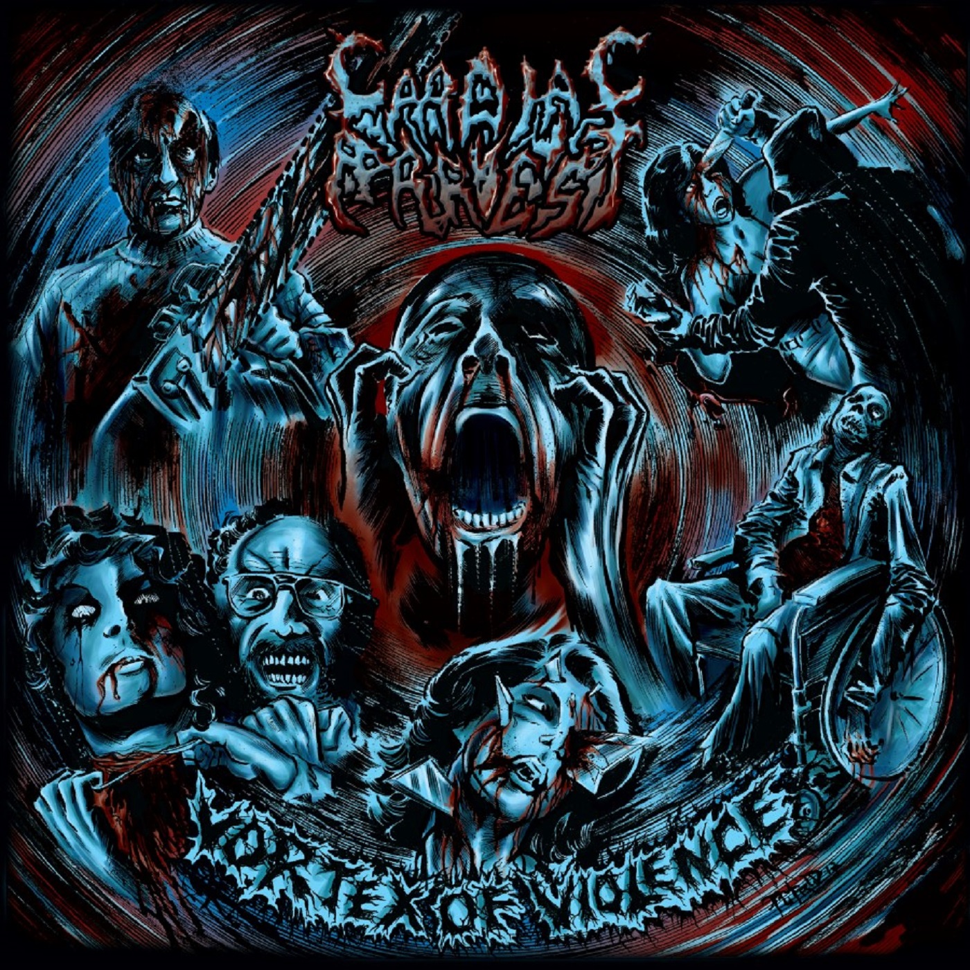 Cardiac Arrest - Vortex of Violence (LP - Black) Cardiac Arrest - Vortex of Violence (LP - Black)