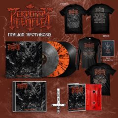 Perdition Temple - Malign Apotheosis (LP - Neon Orange w/ Black Splatter)