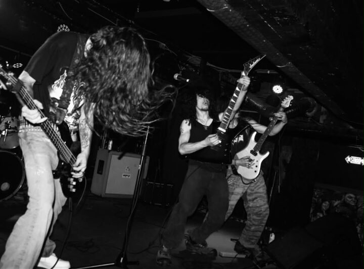 Postluven performing on stage